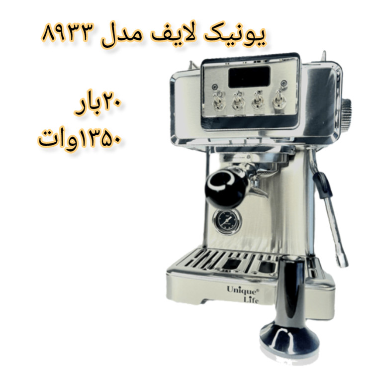 دارای پورتافیلتر ۵۸ +تمپر